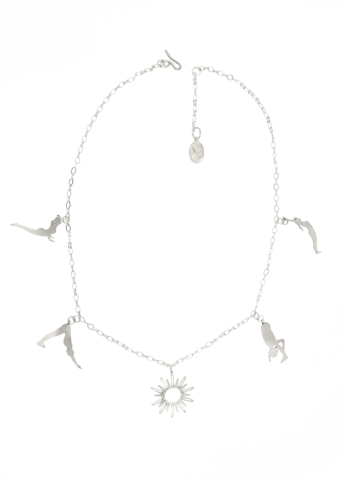 Sun Salutation Charm Necklace - Ariana Ost