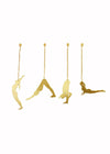 Sun Salutation Yoga Pose Ornaments - Ariana Ost