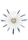 Sunburst Healing Crystal Grid Silver Blue Kyanite - Ariana Ost